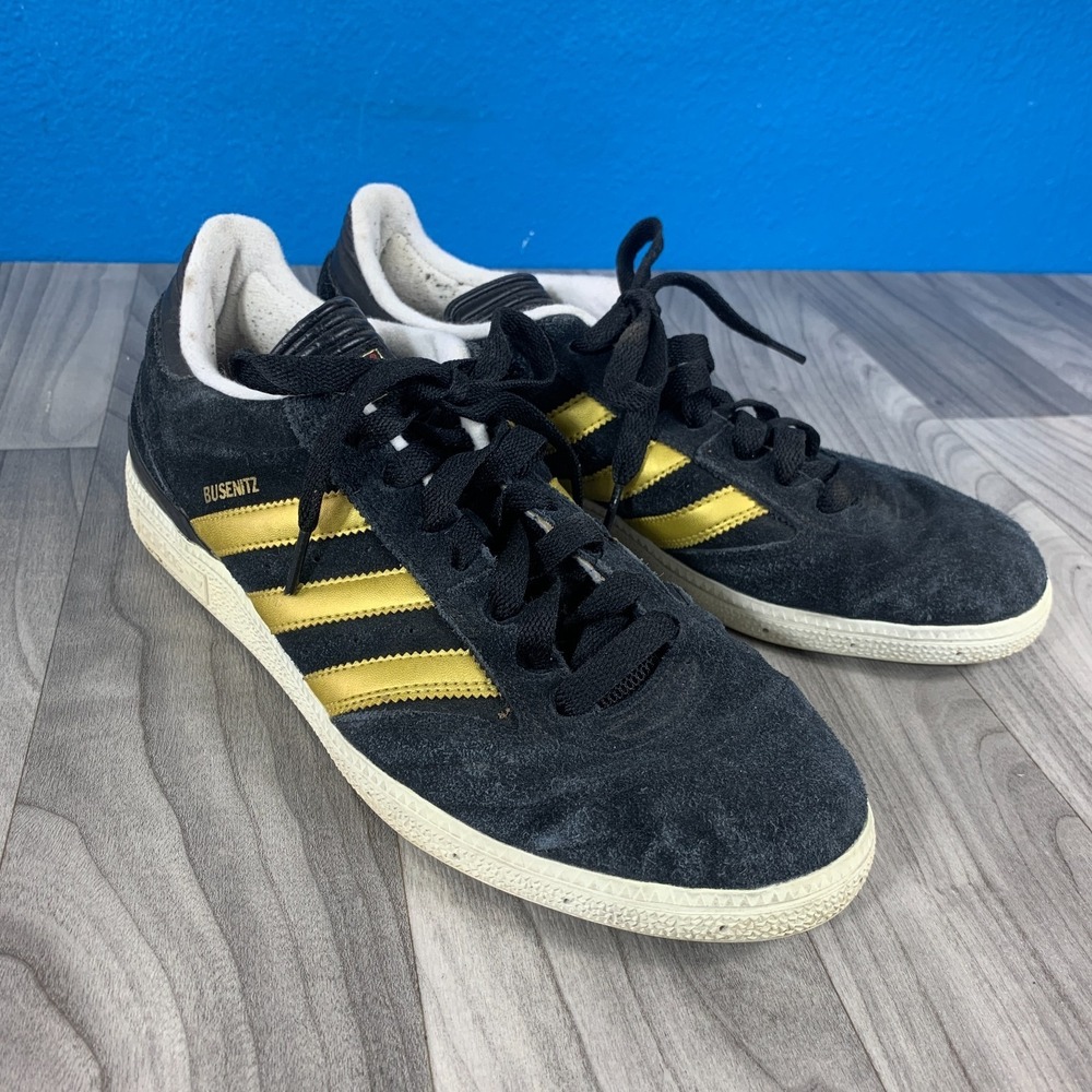 Adidas Samba Black/Yellow Low Hype Mens Size 10.5